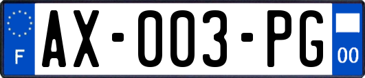 AX-003-PG