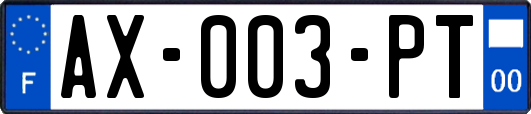 AX-003-PT