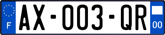 AX-003-QR