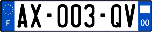 AX-003-QV