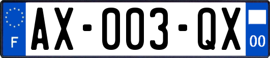 AX-003-QX