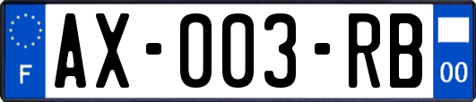 AX-003-RB