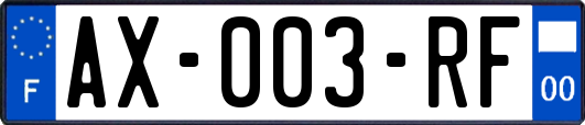 AX-003-RF