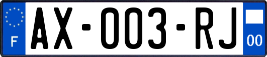 AX-003-RJ