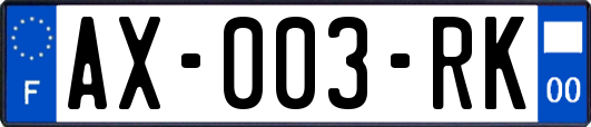 AX-003-RK