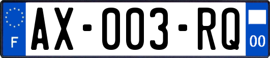 AX-003-RQ