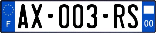 AX-003-RS