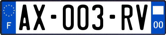 AX-003-RV