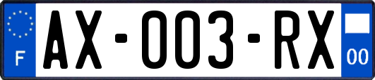 AX-003-RX