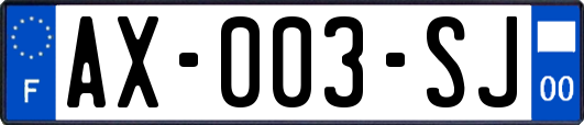 AX-003-SJ