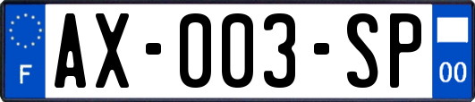 AX-003-SP