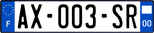 AX-003-SR