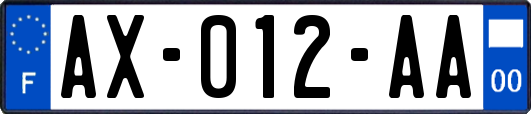 AX-012-AA