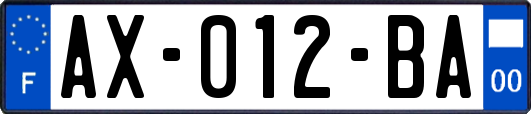 AX-012-BA