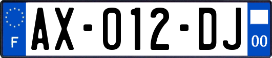 AX-012-DJ