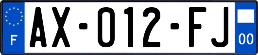 AX-012-FJ