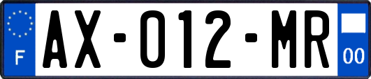 AX-012-MR
