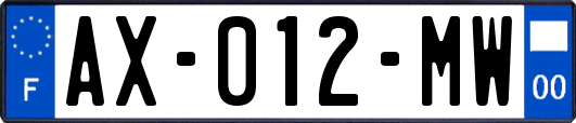 AX-012-MW
