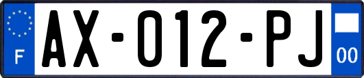 AX-012-PJ
