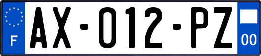 AX-012-PZ