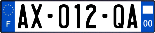 AX-012-QA