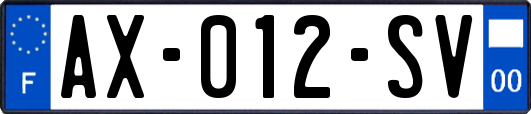 AX-012-SV