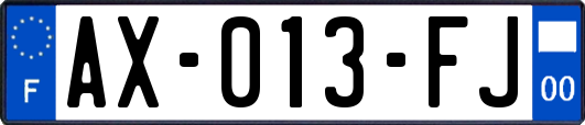 AX-013-FJ