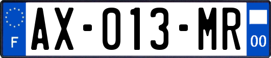 AX-013-MR