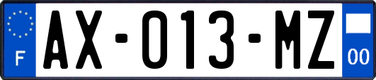 AX-013-MZ