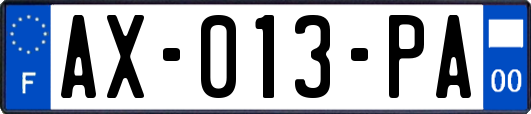 AX-013-PA