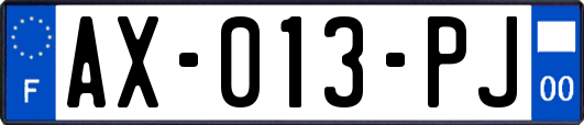 AX-013-PJ