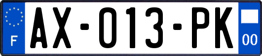 AX-013-PK