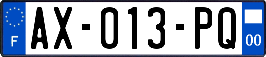 AX-013-PQ