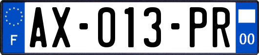 AX-013-PR