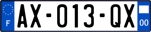 AX-013-QX