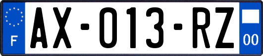 AX-013-RZ