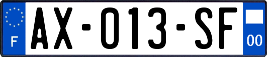 AX-013-SF