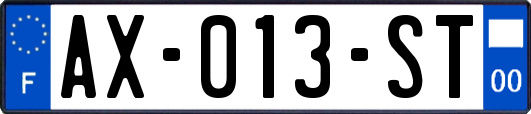 AX-013-ST
