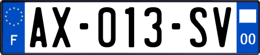 AX-013-SV
