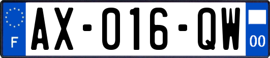 AX-016-QW