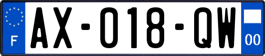 AX-018-QW