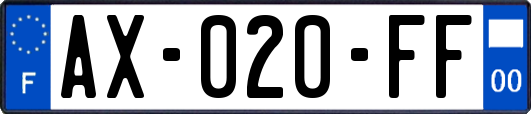 AX-020-FF