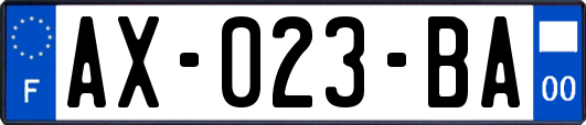 AX-023-BA