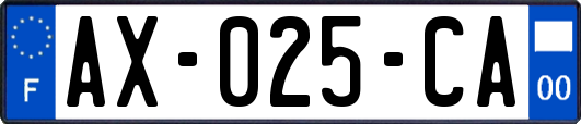 AX-025-CA