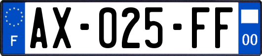 AX-025-FF