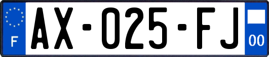 AX-025-FJ