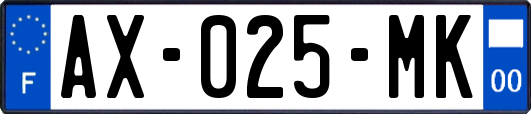 AX-025-MK