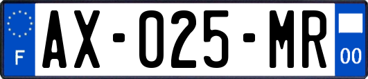 AX-025-MR