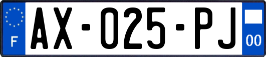AX-025-PJ