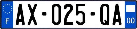 AX-025-QA